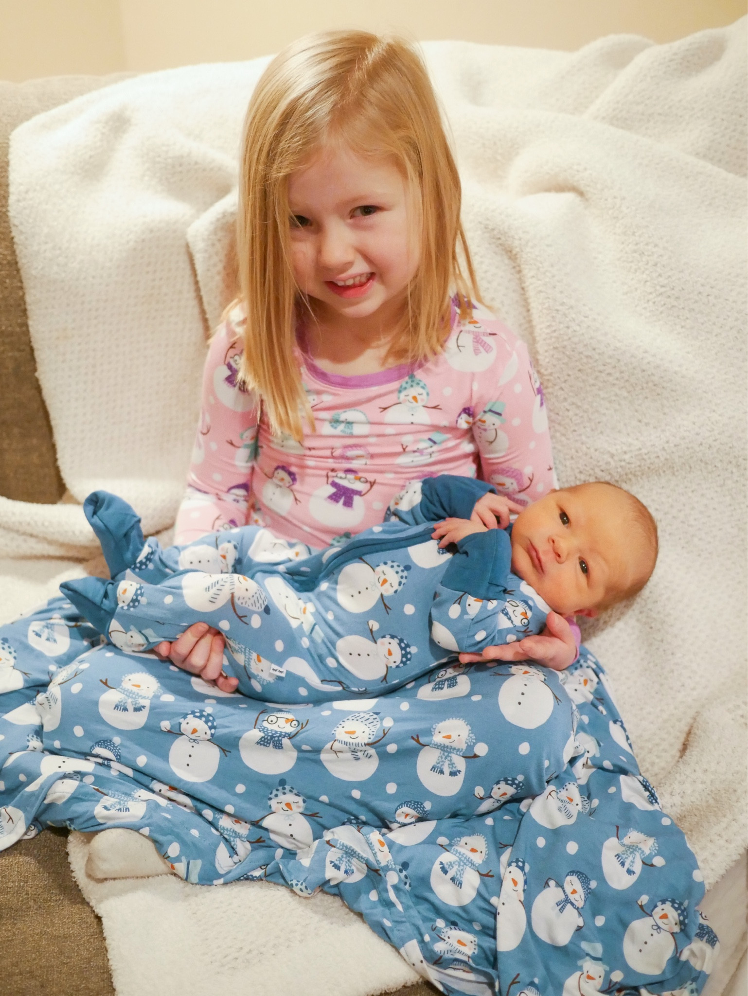 First sibling matching moment! I’ve loved this brand of pajamas for Mia for a while but it turns out their baby onesies are amazing - so soft and stretchy, which makes them really easy to put on a wiggly newborn. Love these matching toddler and baby pajamas  

#LTKfamily #LTKkids #LTKbaby