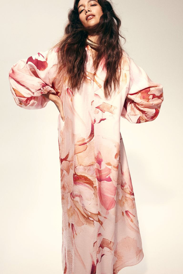 Crêpe maxi dress | H&M (UK, MY, IN, SG, PH, TW, HK)