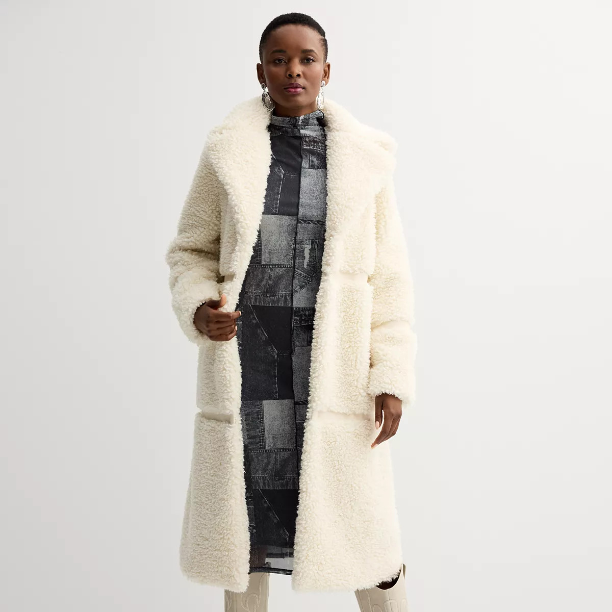 Women's INTEMPO™ Faux-Fur Teddy Long Coat | Kohl's