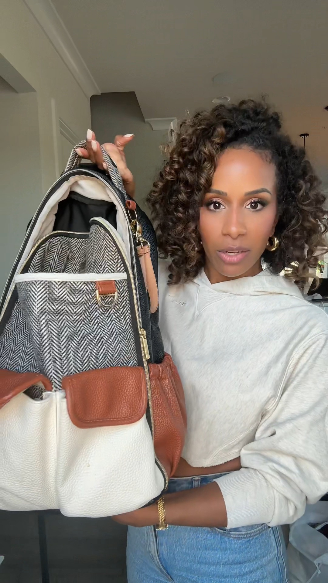Talk about a stylish AND functional diaper bag! We love that for us 😌

This *exact design with the two pockets in the front is no longer sold. But they have very similar ones  

#LTKbaby #LTKVideo #LTKGiftGuide