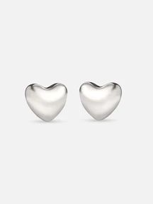 Annika Inez Voluptuous Heart Earring, Large - At Present | At Present