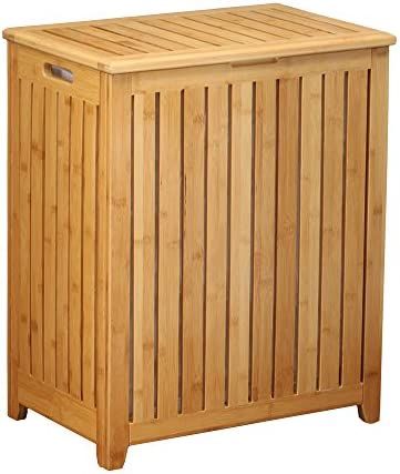 Oceanstar Spa-Style Bamboo Laundry Hamper | Amazon (US)