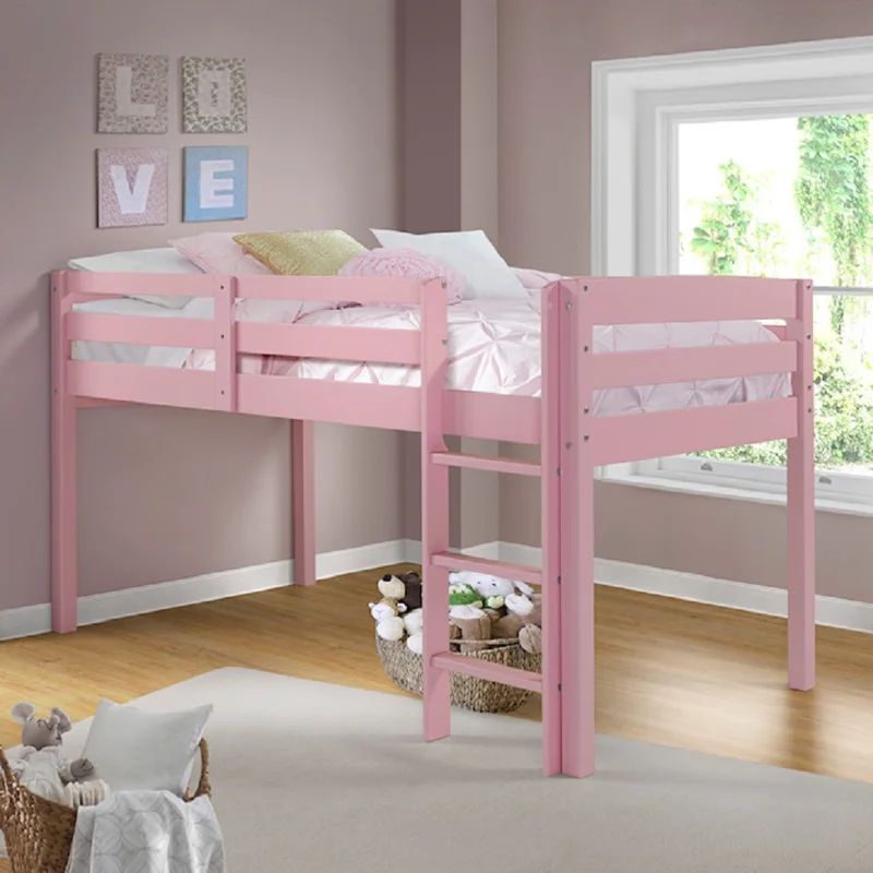 Mallika Solid Wood Loft Bed by Mack & Milo™ | Wayfair North America