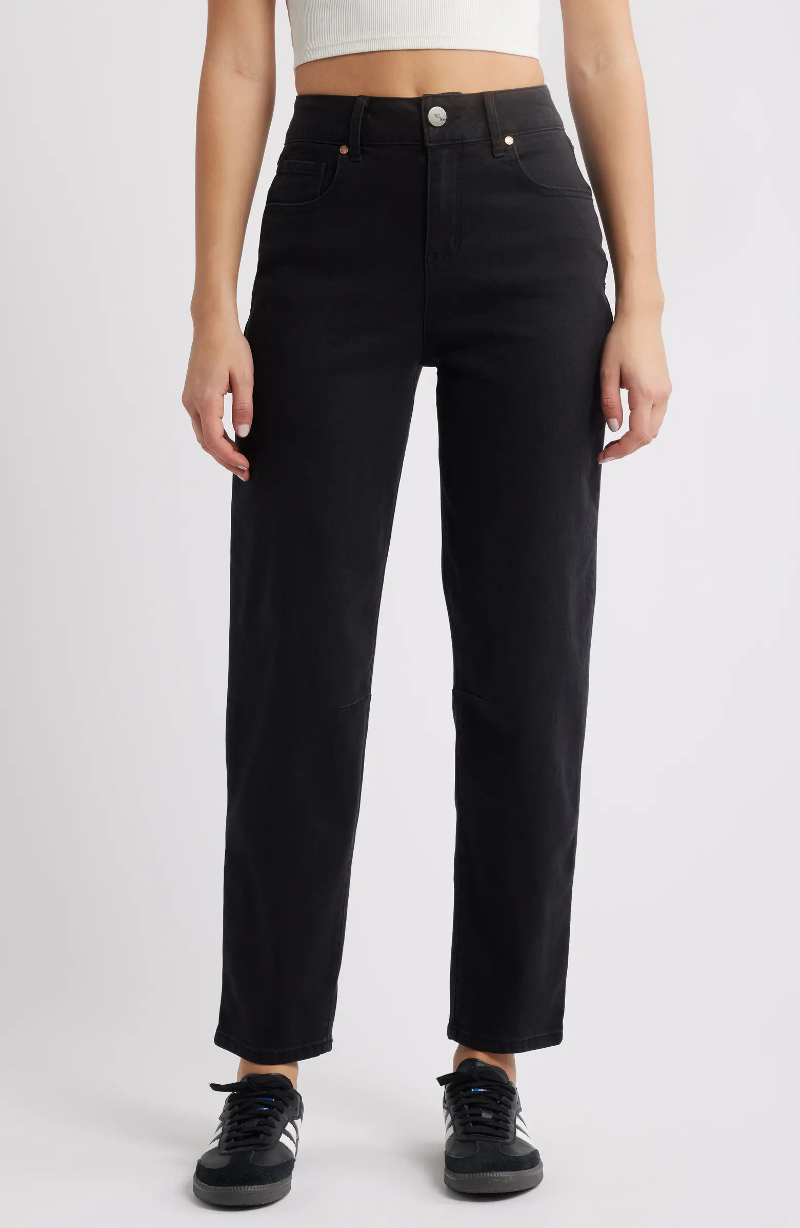 1822 Denim High Waist Ankle Barrel Jeans | Nordstrom | Nordstrom