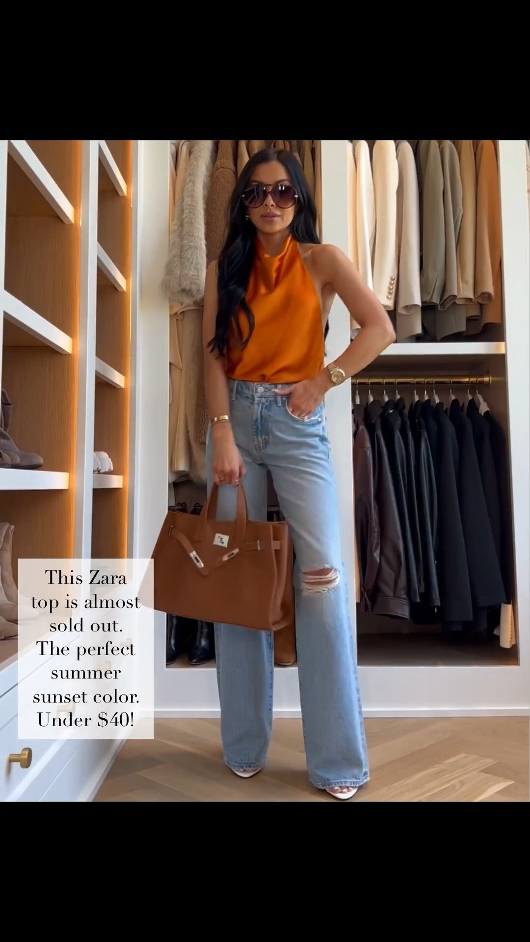 Zara date night outfit / vacation outfit
Zara satin halter top wearing an xs
Mother ripped jeans wearing a 23
Amazon Hermes tote

#LTKOver40 #LTKmomlife #LTKootd