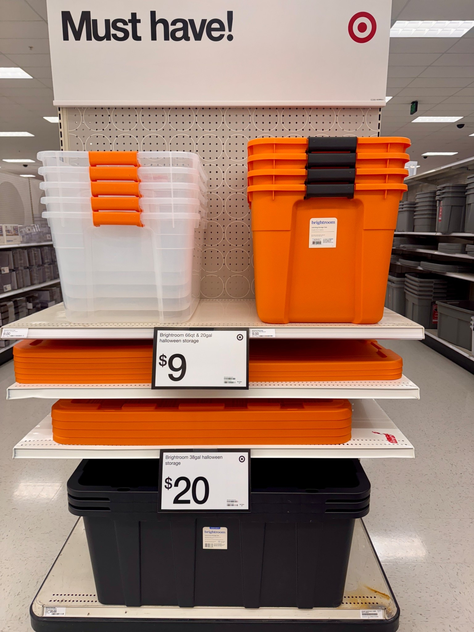 Spooky Season Organization 

Black and orange bins, Halloween organization, Halloween Decor organization, storage tote, stackable storage totes, Halloween decorations 

#LTKHalloween #LTKHome #LTKSeasonal