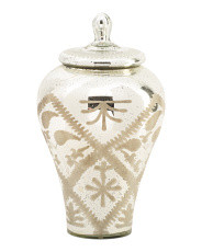 9.5x12 Antique Gilded Glass Jar With Lid | Home | Marshalls | Marshalls