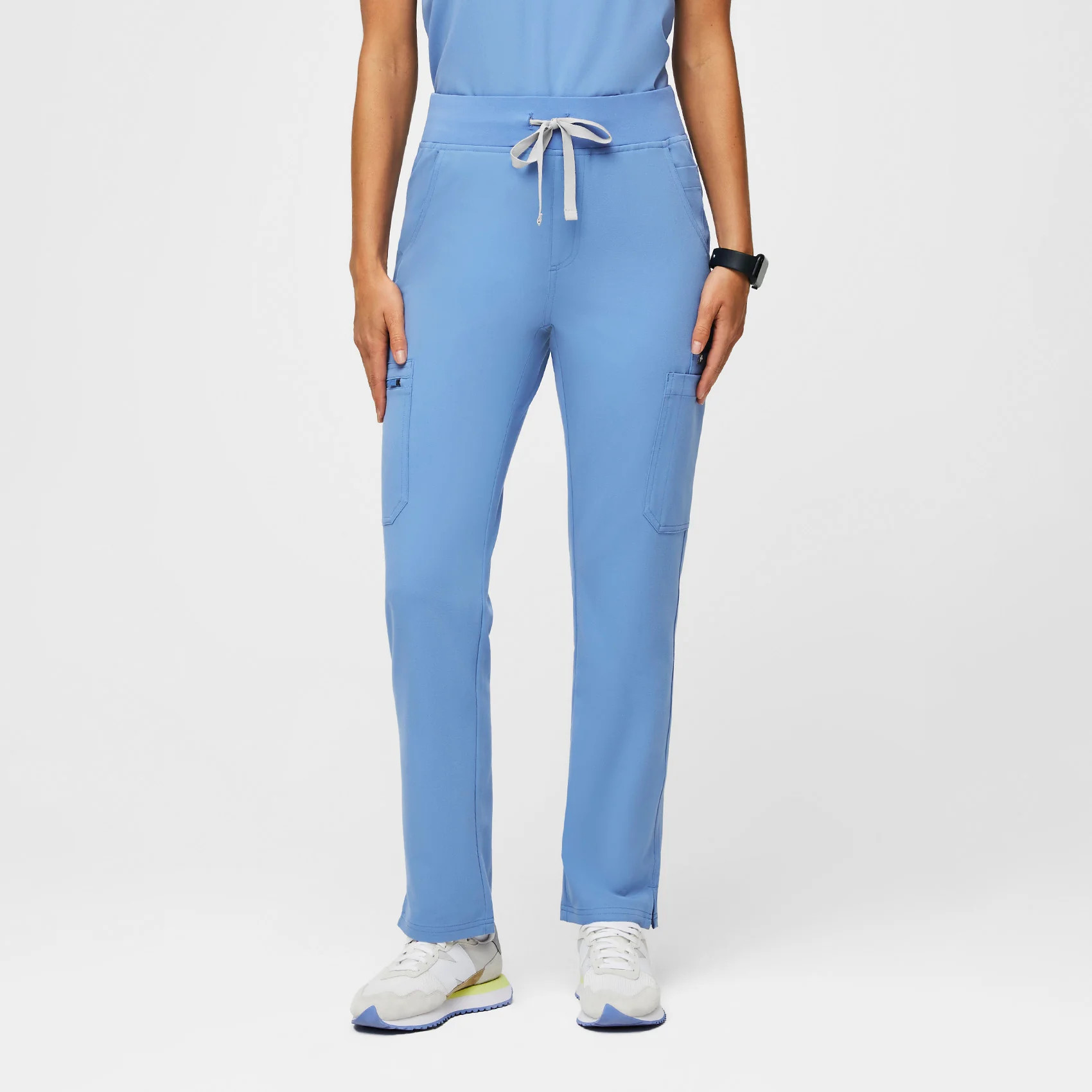 Women’s High Waisted Yola™ Skinny Scrub Pants - Ceil Blue · FIGS | FIGS