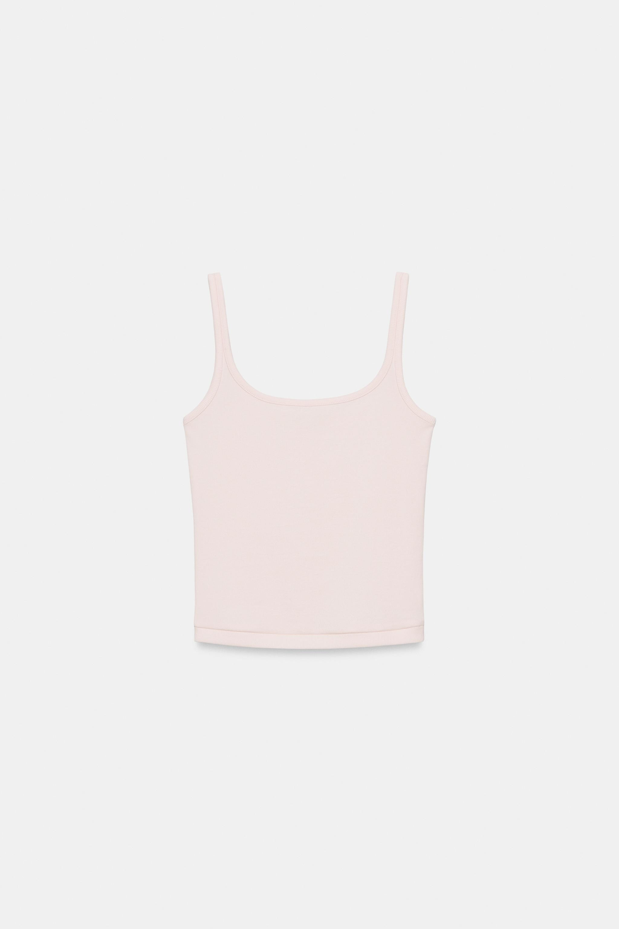 COTTON MODAL TANK TOP | Zara US