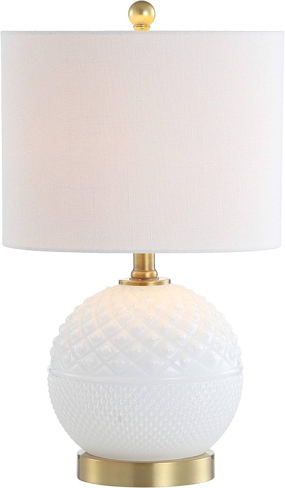 JONATHAN Y JYL1040A Julienne 20.5" Glass/Metal LED Table Lamp Contemporary Bedside Desk Nightstan... | Amazon (US)