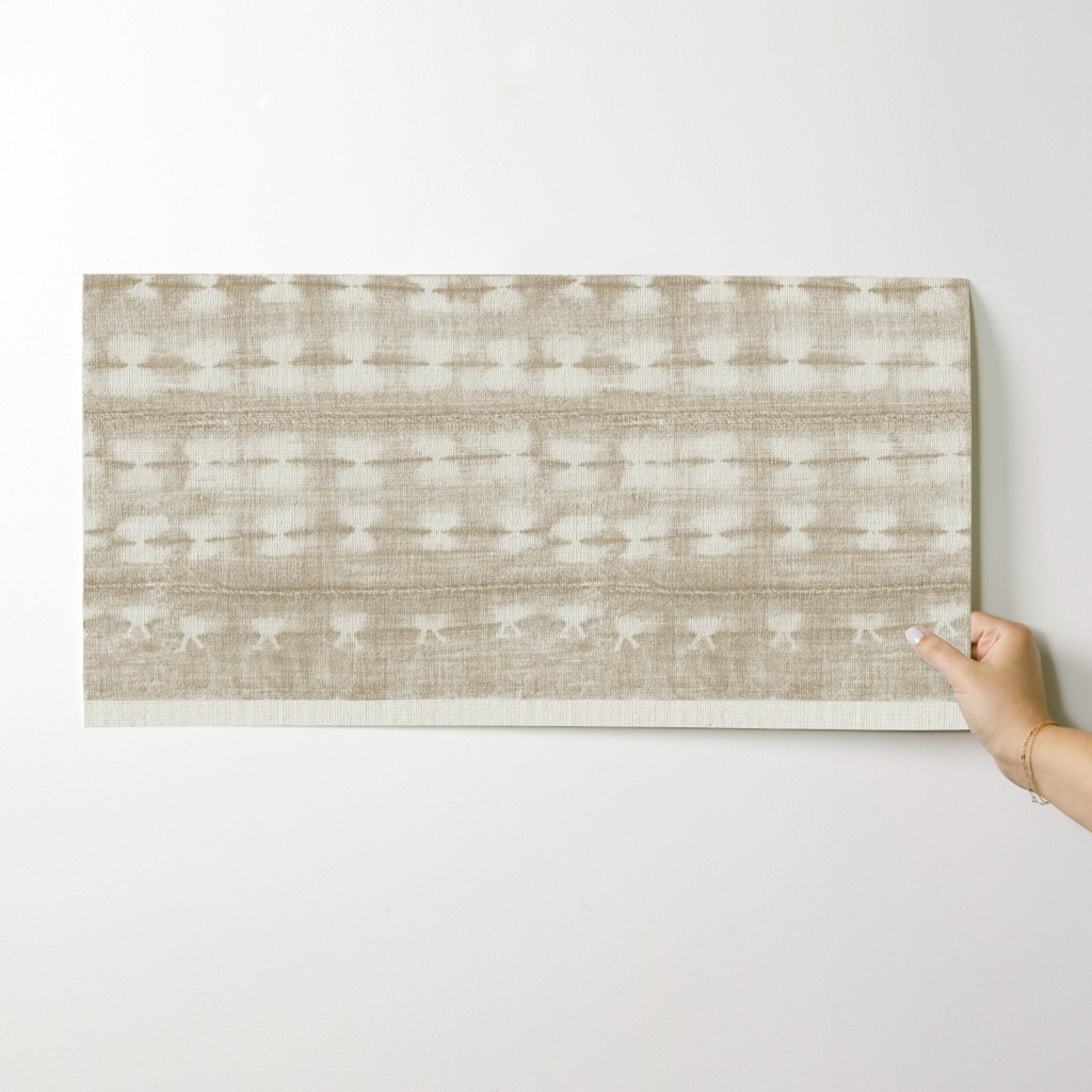 Wallpaper in Rustic Sand Dye - Large | Spoonflower