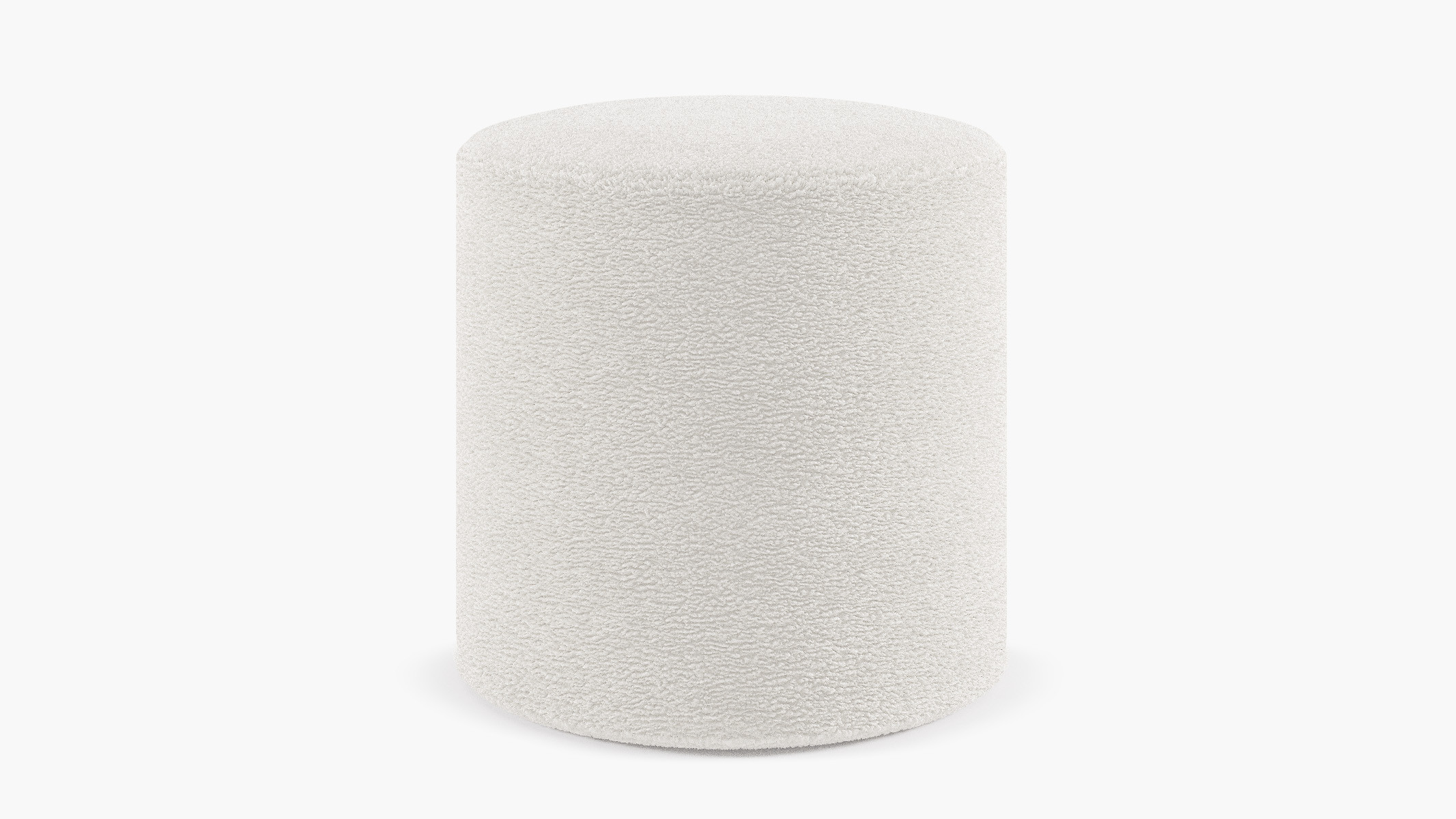 Drum Ottoman in Sheepskin  | The Inside