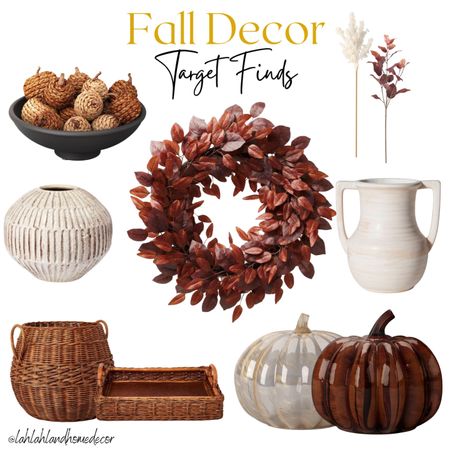Fall Decor trends picks from Target home! pumpkin | wreath | fall florals 

#LTKstyletip #LTKhome #LTKSeasonal