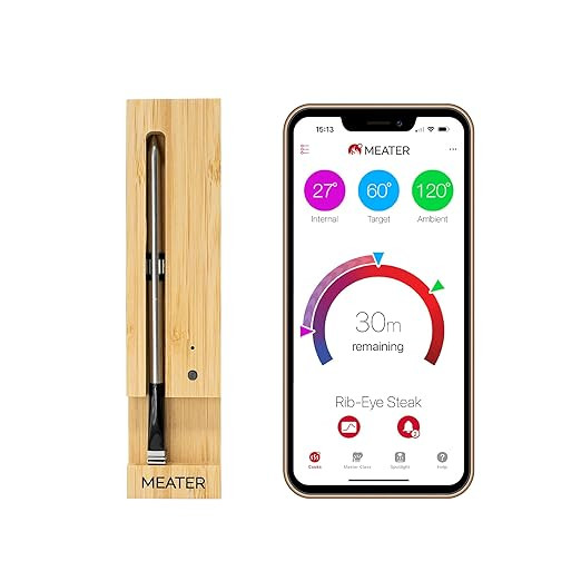 MEATER | The Original True Wireless Smart Meat Thermometer for the Oven Grill Kitchen BBQ Smoker ... | Amazon (US)