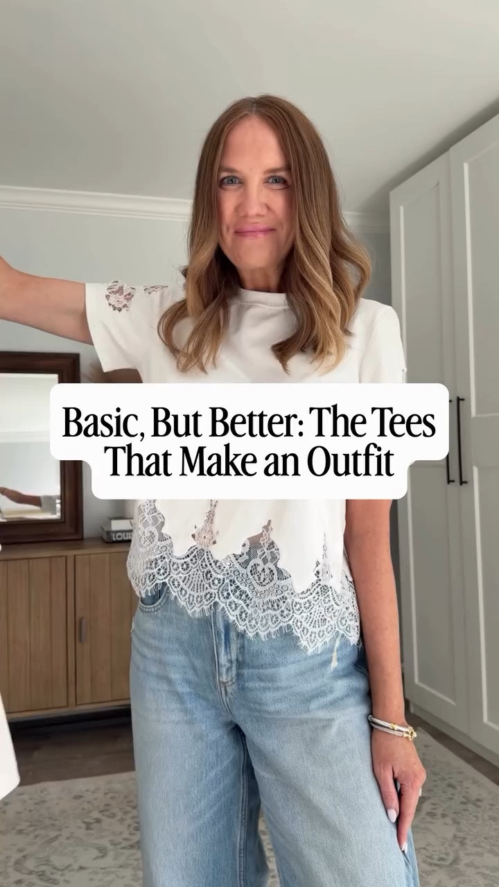 If you’re a jeans-and-a-tee girl, these are about to make getting dressed SO much easier. 👏

Basic, but better ✨ These aren’t your average tees—they have those little elevated details that make a simple pair of jeans look like an actual outfit. Think flattering shapes, feminine details, interesting silhouettes and easy pieces you can throw on without having to overthink it.

I styled them all with the same jeans because sometimes you don’t need a whole new wardrobe—you just need better basics. 🤎

These elevated basic tees for women are perfect for casual chic outfits, everyday mom style, jeans and a cute top outfits, Amazon fashion finds, affordable elevated basics, easy fall outfits and those tricky summer-to-fall transition outfits we’re all starting to think about.

#ElevatedBasics #AmazonFashion #CasualChic #FallOutfits #MomStyle

#LTKSaleAlert #LTKOver40 #LTKSeasonal