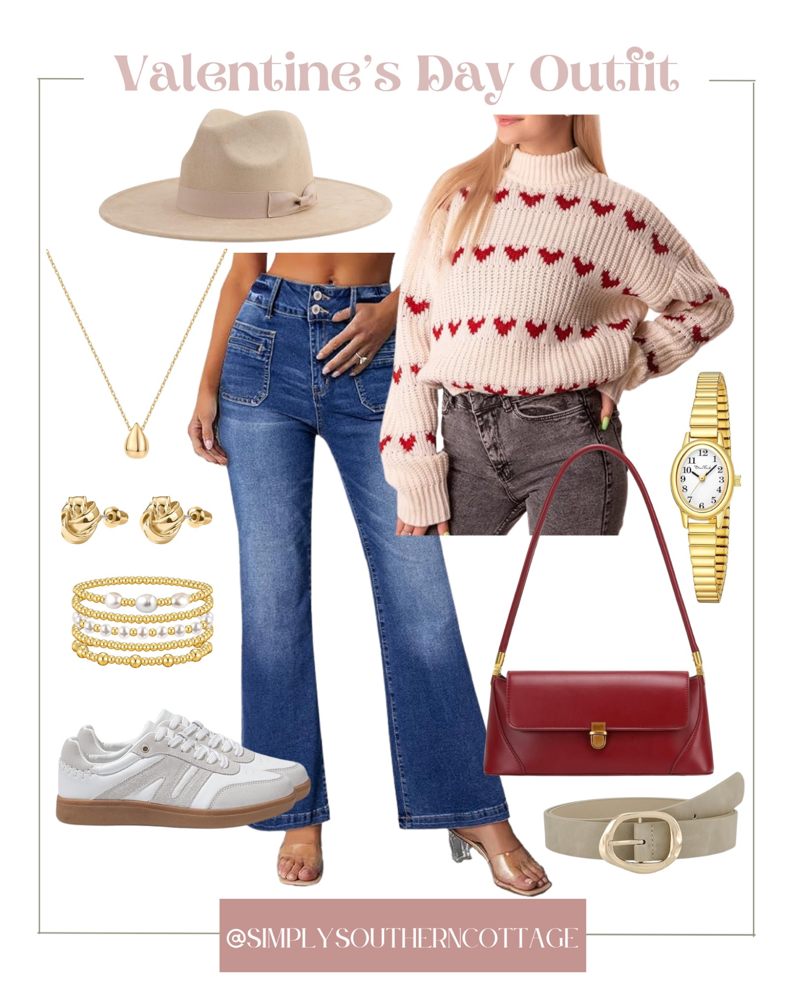 Amazon Valentine’s Day Outfit Inspo! 

Amazon, Amazon fashion, Valentine’s Day, Valentine’s Day outfit inspo, ootd, outfit inspo, outfit ideas, Valentine’s Day outfit ideas, winter fashion, winter style, winter outfits, seasonal fashion, sweater, jeans, sneakers 

#LTKStyleTip #LTKSeasonal
