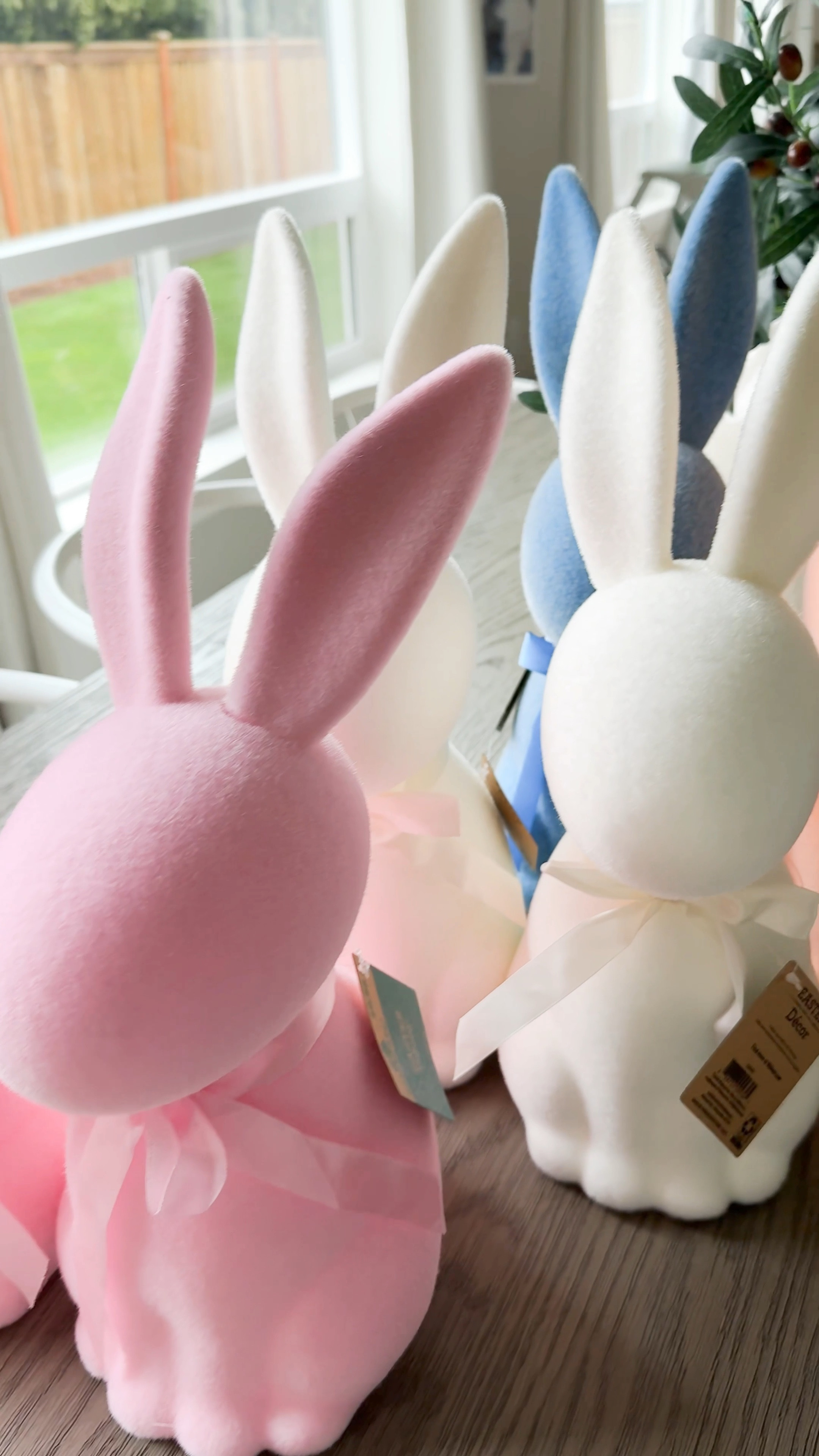 Easter Flocked Bunny Decor in Green, Pink, Cream, Peach, and Blue!

#LTKHome #LTKFindsUnder50 #LTKMostLoved