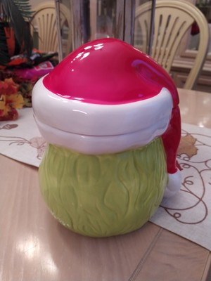 DR.SEUSS THE GRINCH WHO STOLE CHRISTMAS COOKIE JAR NEW DESIGN 2023 | eBay US