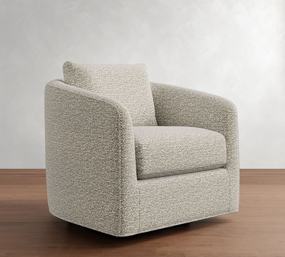 Remmy Swivel Chair | Pottery Barn (US)