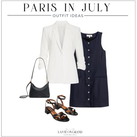 What to pack for Paris in July 
Travel 
Summer Dress 
Vacation outfit 

#LTKTravel #LTKOver40 #LTKStyleTip