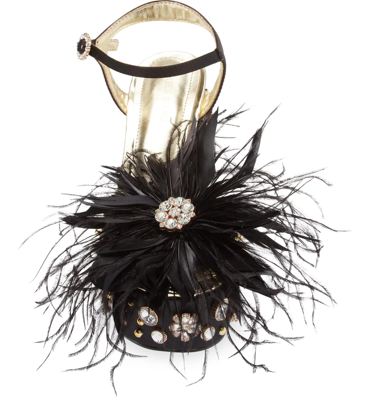 Kiki Feather Embellished Platform Sandal (Women) | Nordstrom