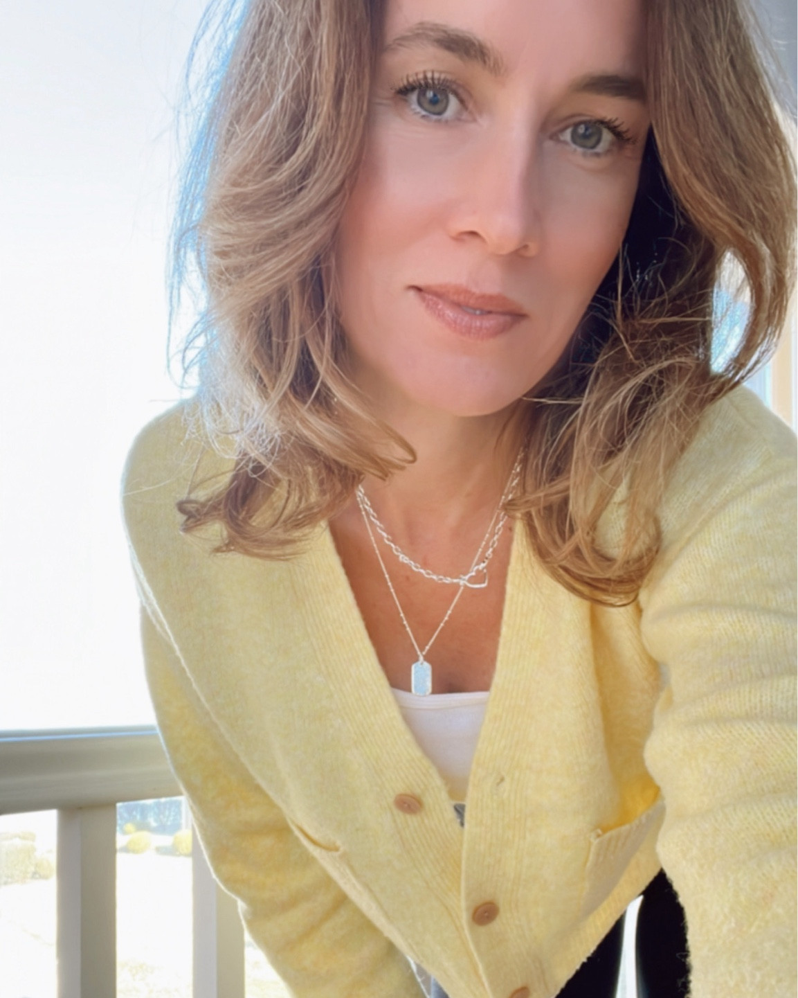 Yellow cardigan - Spring trends - Gorjana heart necklace, Dog tag necklace, my favorite necklaces

#LTKsalealert #LTKSpringSale #LTKover40