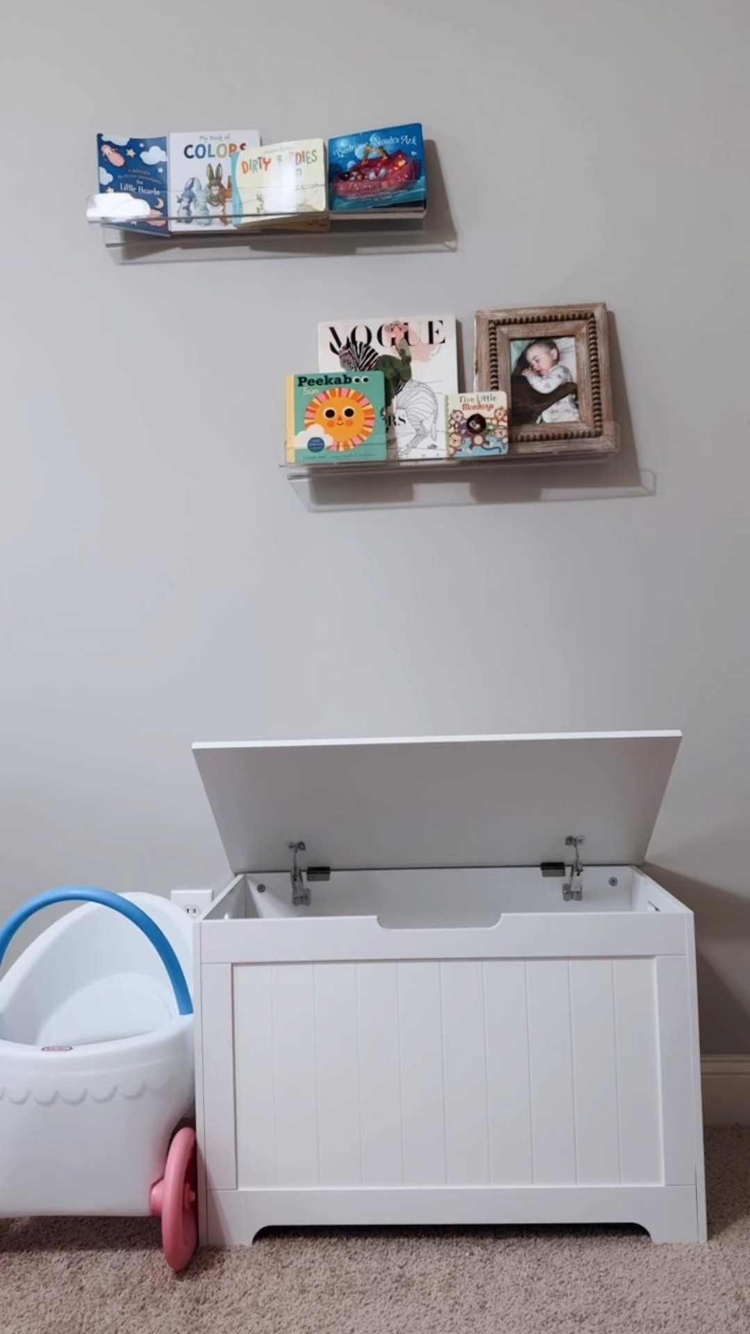 Found the PERFECT toy box 💓

#LTKKids #LTKHome #LTKFamily