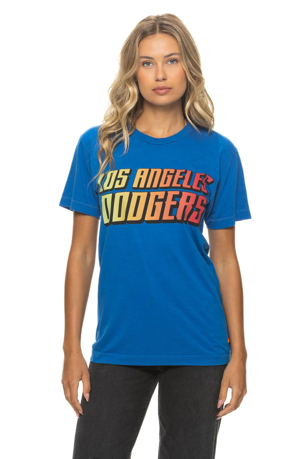 LOS ANGELES DODGERS 2026 CREW TEE - OCEAN | Aviator Nation