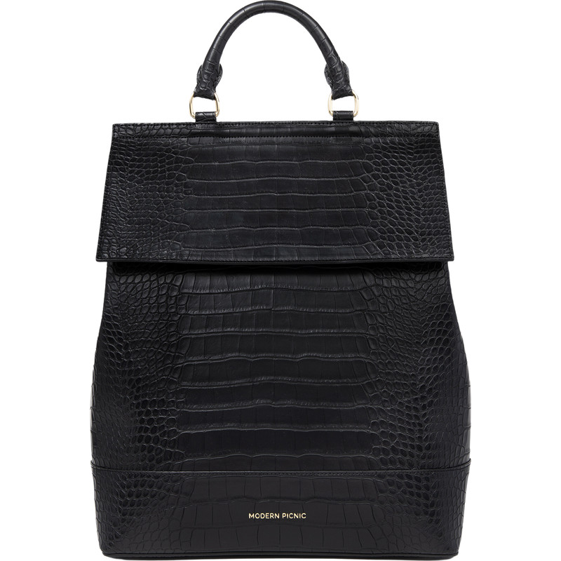 Modern Picnic THE BACKPACK in Black Croc at Nordstrom | Nordstrom