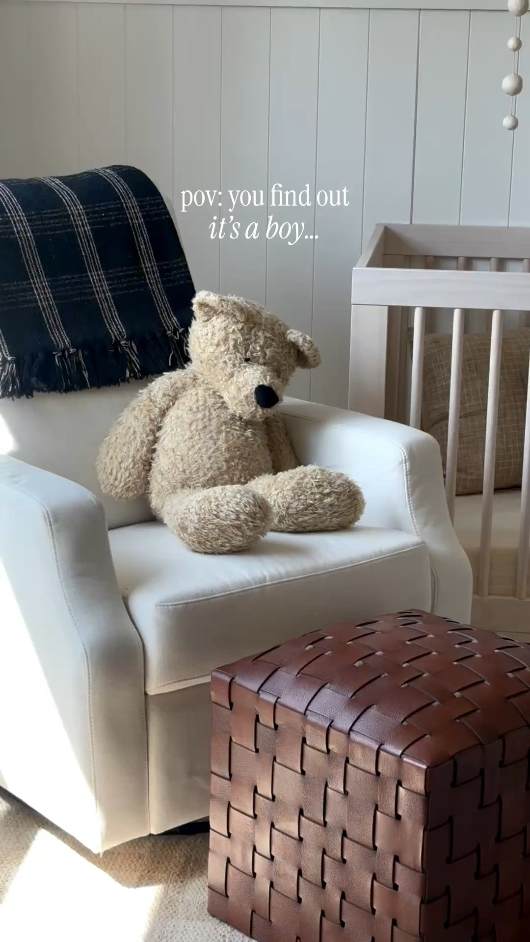 POV: you find out it’s a boy 🤎
There’s something so special about creating a space that will grow alongside him through every stage.

baby boy nursery, boy mom, baby boy announcement, neutral boy nursery, timeless nursery design, nursery inspiration, baby boy essentials, classic nursery decor, boy nursery ideas, nursery styling inspiration

#LTKBaby #LTKBump #LTKKids