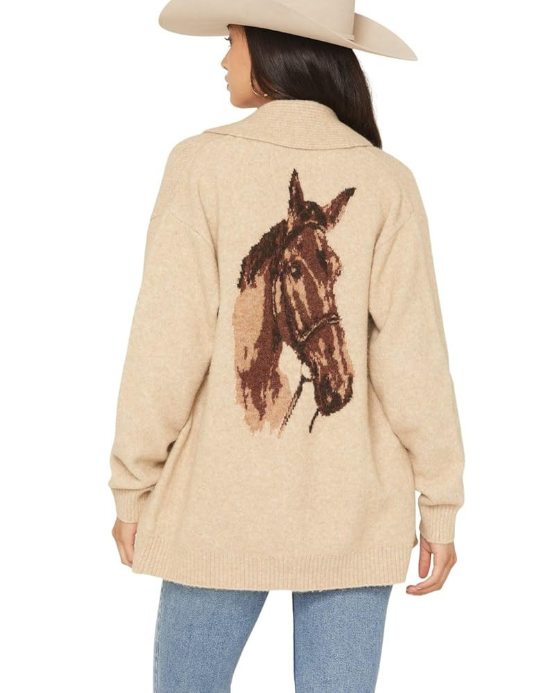 Idyllwind Women's Sparhorse Cardigan Sweater - IWFA25SW43-KHK X- US Khaki | Amazon (US)
