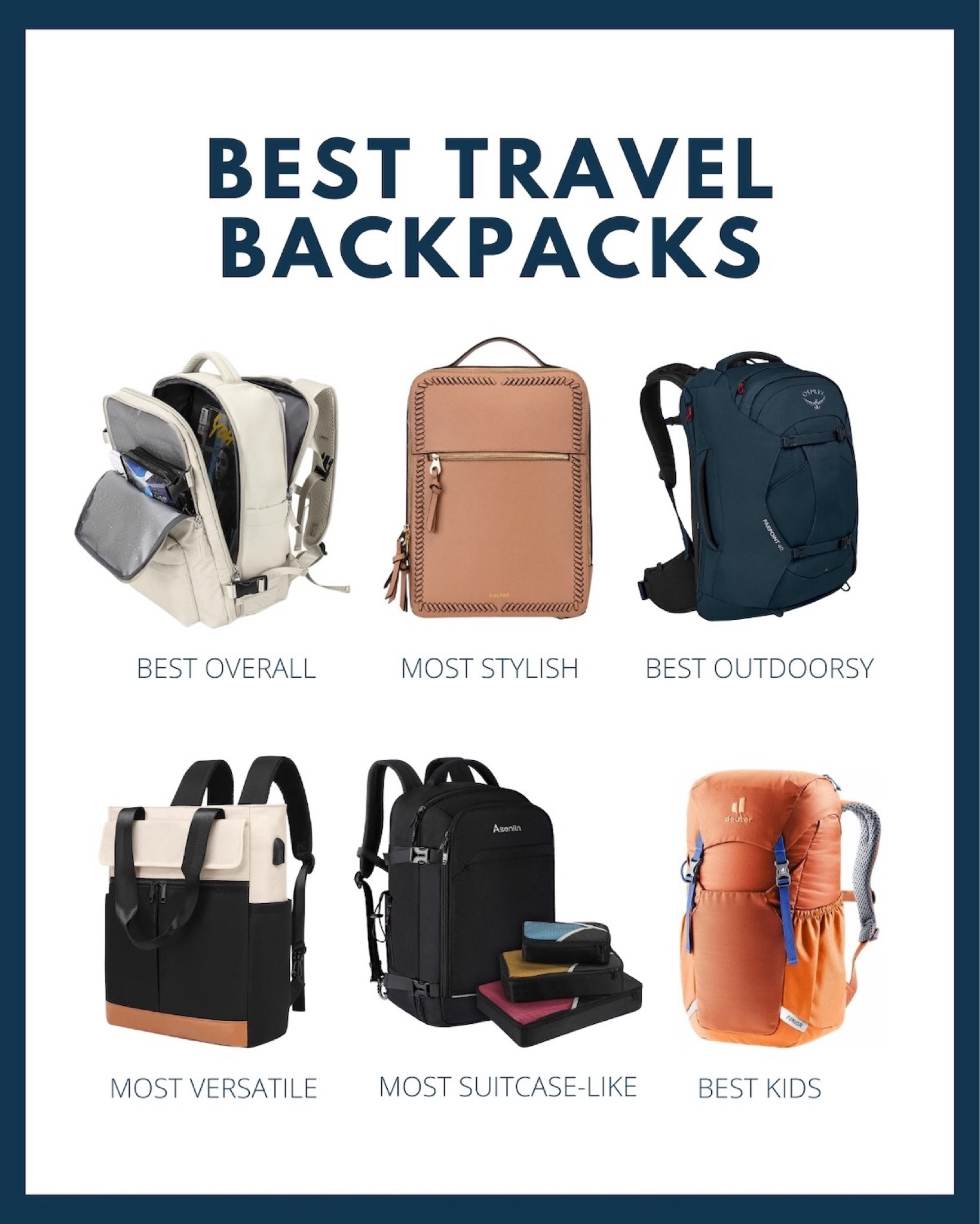 Shop our top picks for the best travel backpacks! We have one for everyone on our list and every travel adventure  

#LTKTravel #LTKActive #LTKItBag