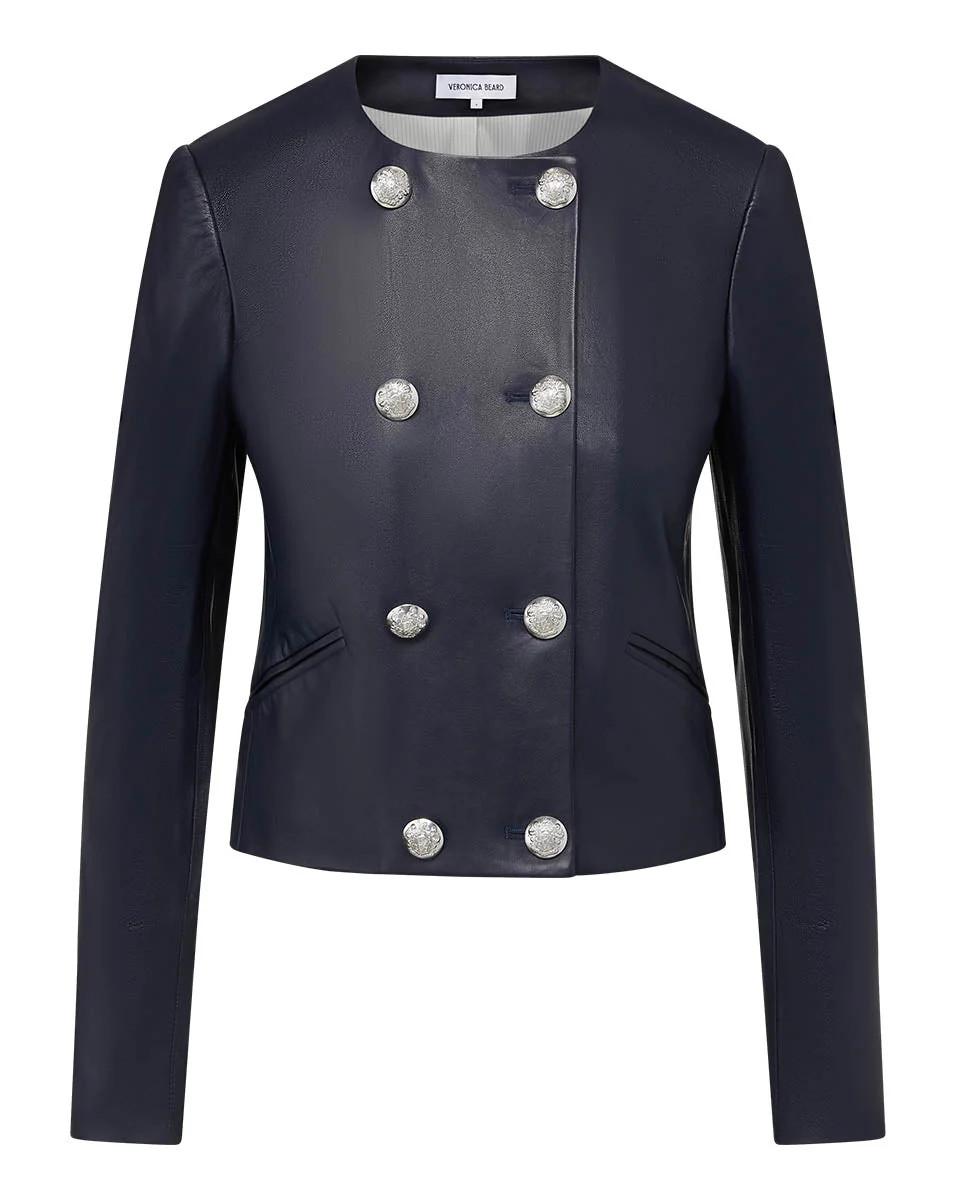 Winslow Leather Jacket | Veronica Beard