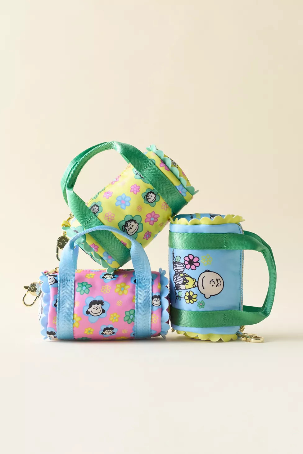 Whatever! Makes You Happy X Peanuts Blind Box Duffle Coin Bag Keychain | Urban Outfitters (US and RoW)