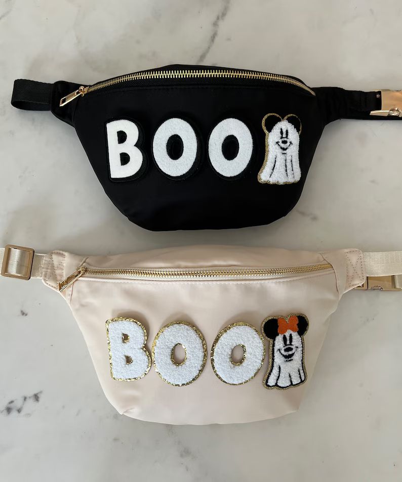 Disney Inspired Halloween Fanny Packs // Customizable // LARGE - Etsy | Etsy (US)