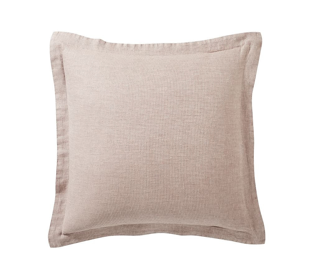European Flax Linen Waffle Sham | Pottery Barn (US)
