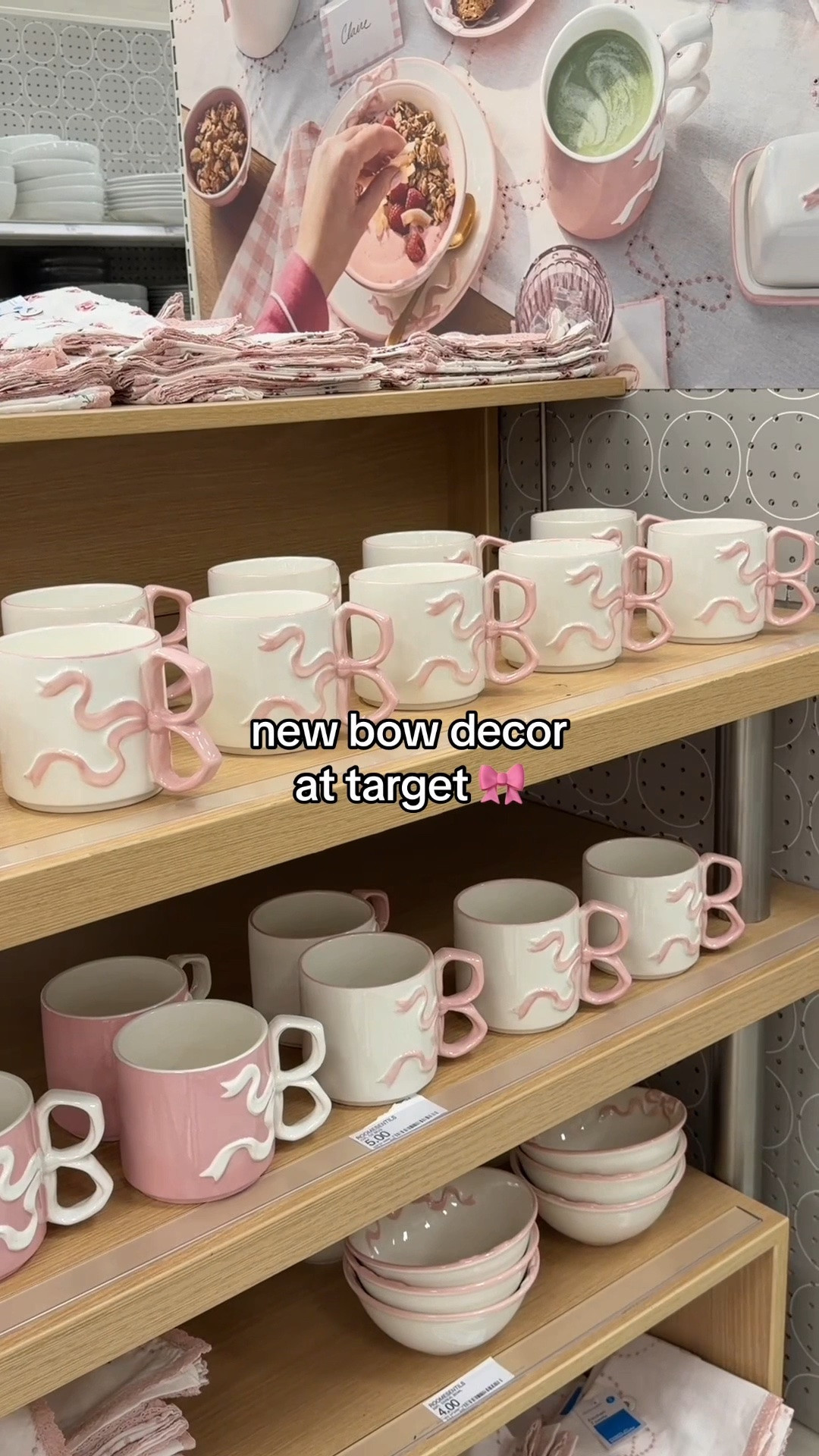 New bow decor at Target!! 🥹🎀 Kitchen, dining, room decor, & more! 

#target #targetfinds #targetstyle #targethome #bow #bows #dining #diningtable #kitchen #home #homedecor #roomdecor #dorm #college #apartment #livingroom @Target

#LTKHome #LTKmorningroutine #LTKfoodie