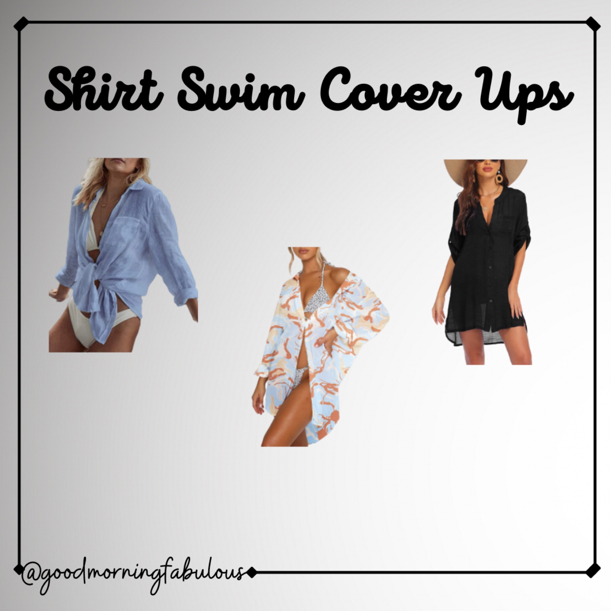 Shirts make great swim cover ups for the pool or beach! 

#LTKswim #LTKSeasonal #LTKunder50