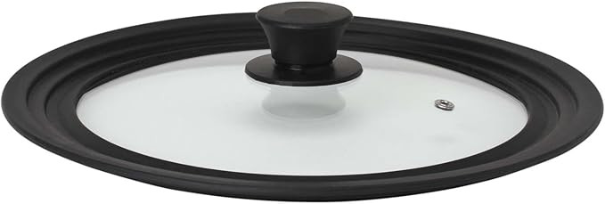 Steuber Couvercle universel en verre pour casseroles et poêles Ø 28/30/32 cm, couvercle univers... | Amazon (FR)