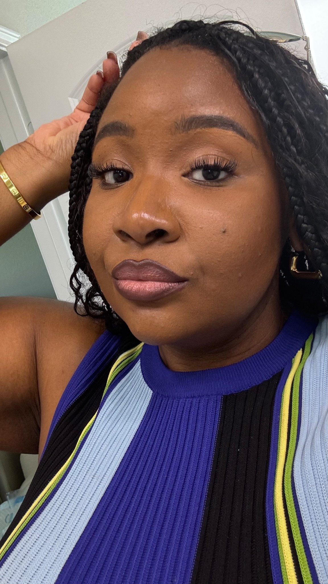 Easy natural makeup look. 

Makeup for black women. Natural beat. Beauty. Lip combo. Nude lip for black women. 

#LTKBeauty #LTKWedding