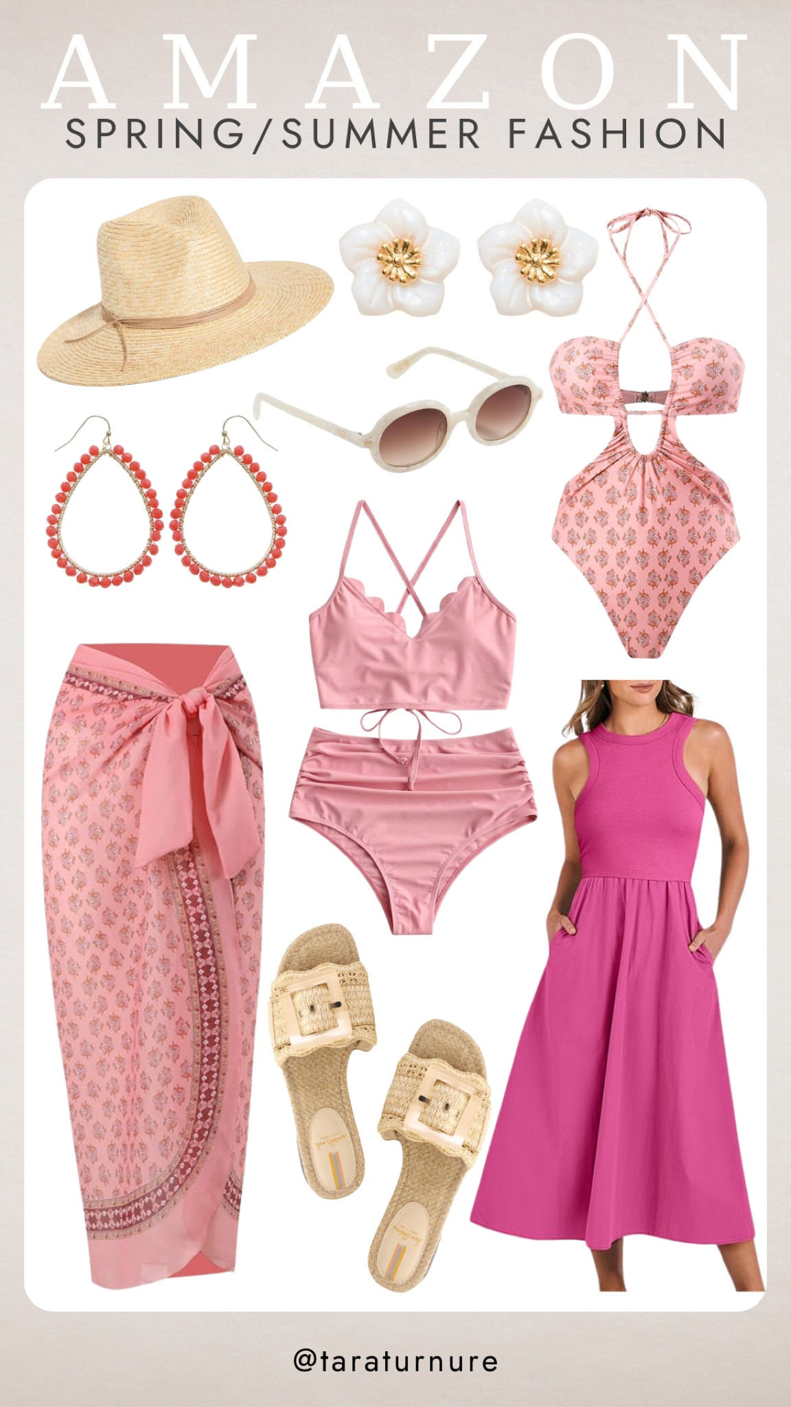Get ready to slay the seasons with these stylish Amazon fashion essentials! #SummerFashion #SpringStyle #AmazonFinds #FashionFaves #SunHat #Sandals  #SummerDress #RaffiaBag #SummerEssentials #SpringTrends #FashionFinds #SummerOutfit #SpringOutfit #VacationOutfit

#LTKswim #LTKstyletip #LTKshoecrush