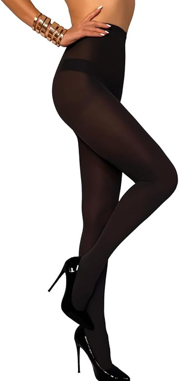 Charm and Attitude Tights for Women | Semi Opaque Pantyhose | Colored Stockings Nylons 40D | Amazon (US)