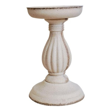 Wood Pillar Candle Stick Holder Candlestick Props for Birthday Home 10.5×17cm | Walmart (US)