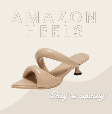 My new amazon mule kitten heeled sandals! They’re squishy and comfy and TTS!! I’m wearing a 7.5 in this beautiful neutral shade! 🫶🏻 tons of colors to choose from!

#LTKstyletip #LTKSeasonal #LTKover40