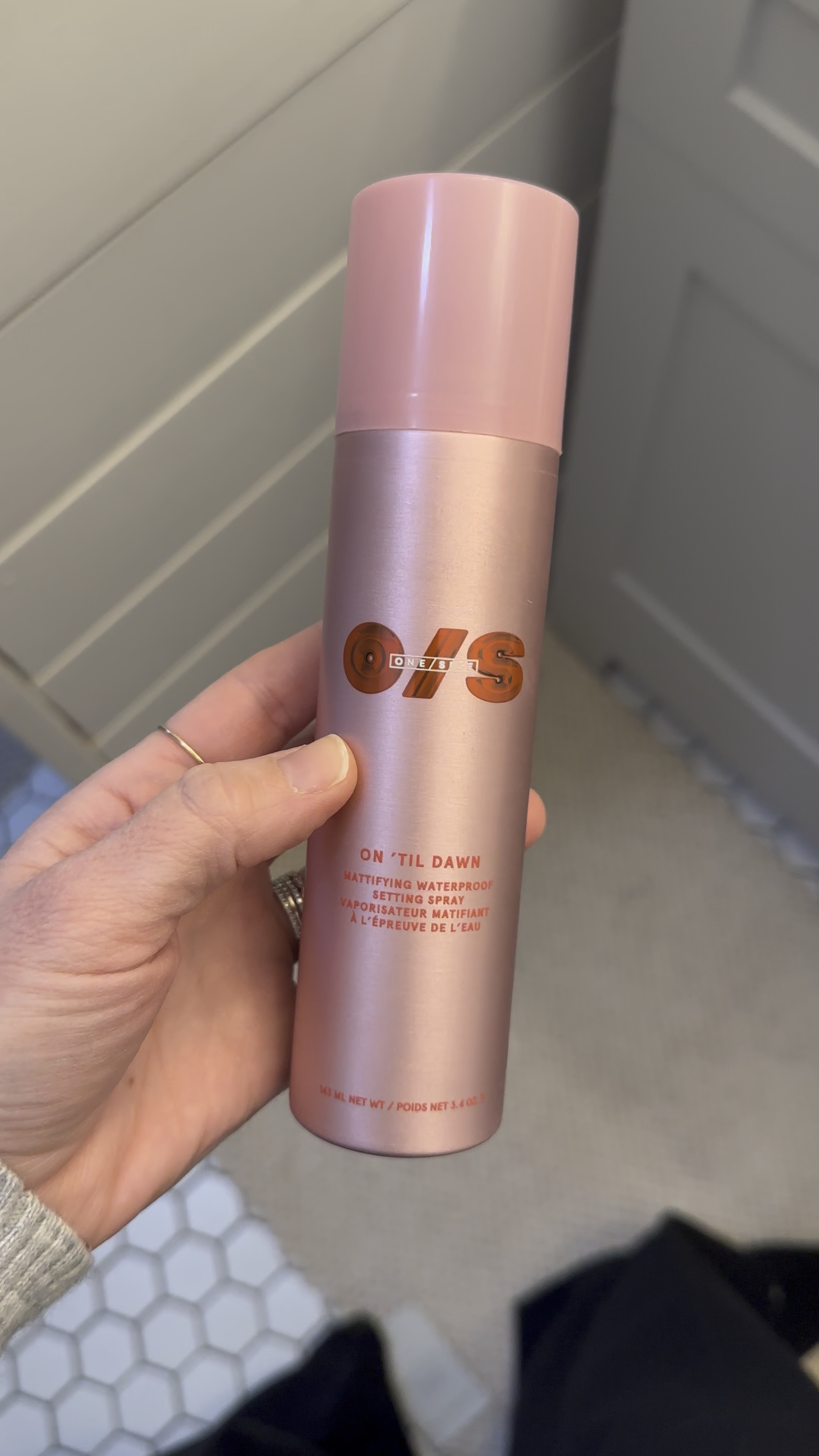 Holy grail of makeup setting spray. It’s worth every cent. I’m sorry guys. I tried the trial first and immediately switched to the full size. If they sold gallons I would buy it. Aerosol, weightless and not sticky. Keeps your makeup all damn day! Waterproof too but allows you to wash off your makeup just fine! (I use an oil based cleansing balm. I’ll link that too along with my makeup faves lately. 😘

#LTKBeauty #LTKStyleTip #LTKWatchNow