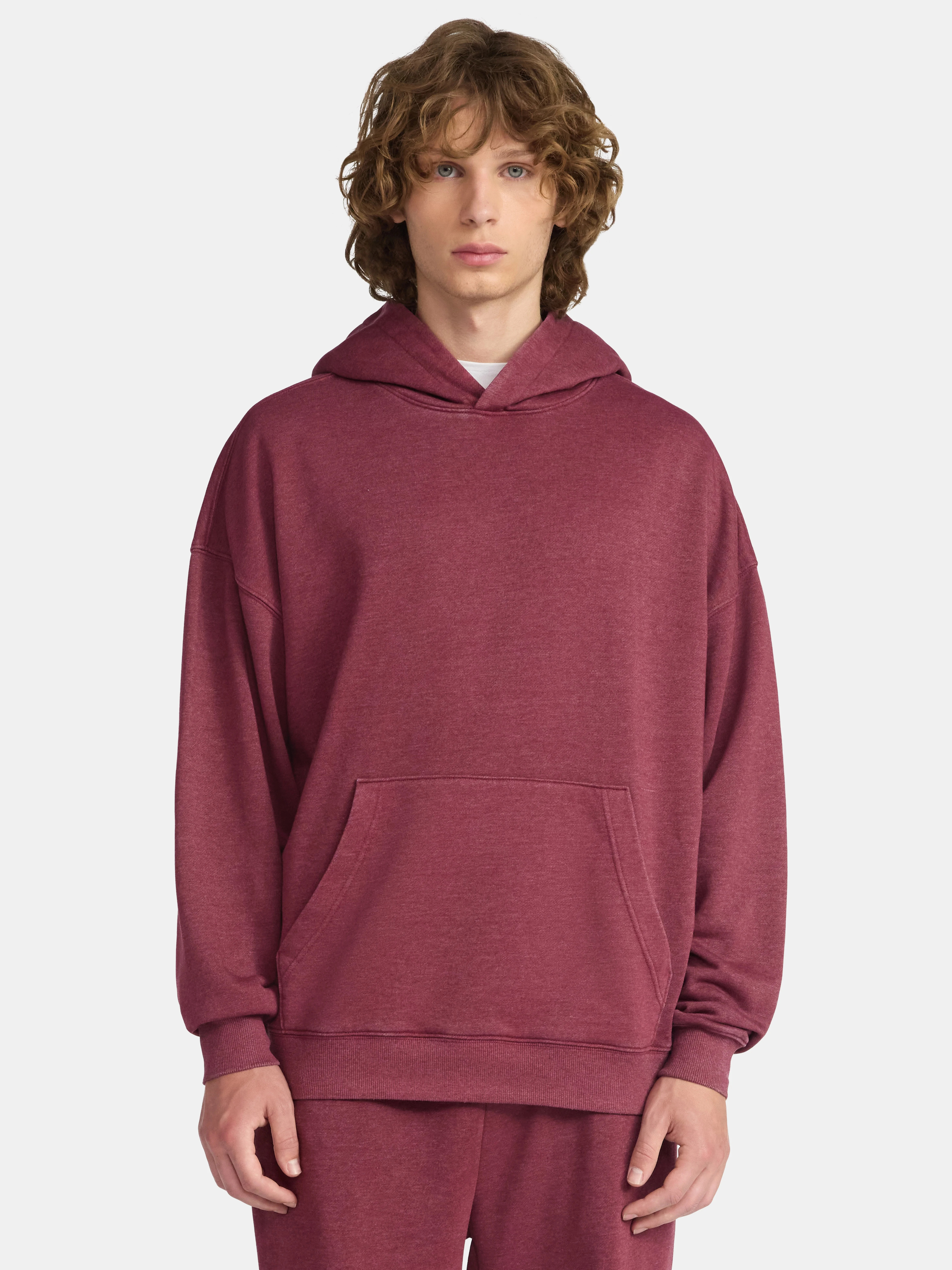 No Boundaries Oversized Hoodie with Long Sleeves, Men's & Big Men's | Walmart (US)