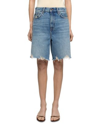 Lola Denim Shorts in Wave | Bloomingdale's (US)