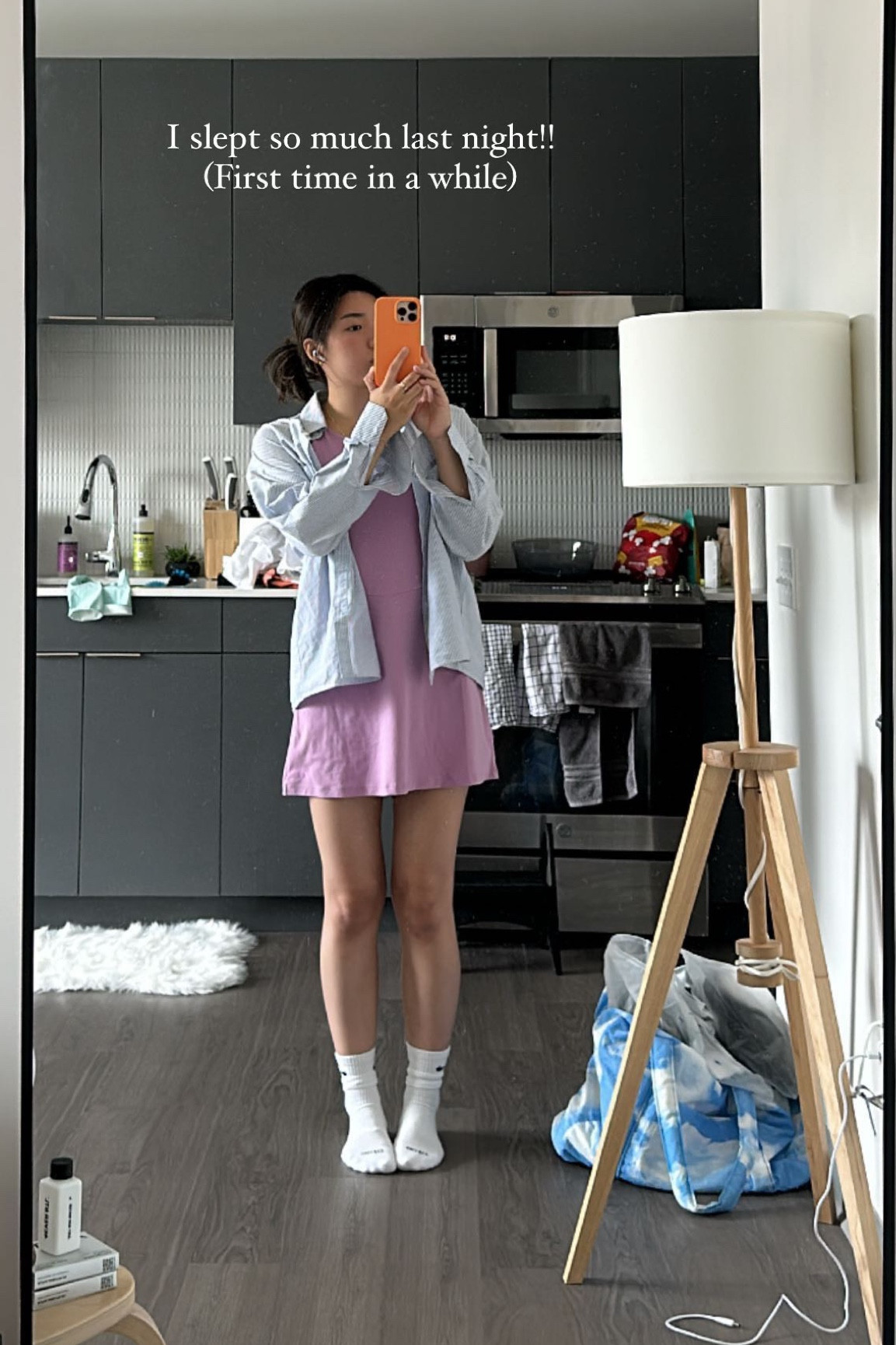 Purple activewear dress with built in shorts! 

#LTKstyletip #LTKSeasonal #LTKU