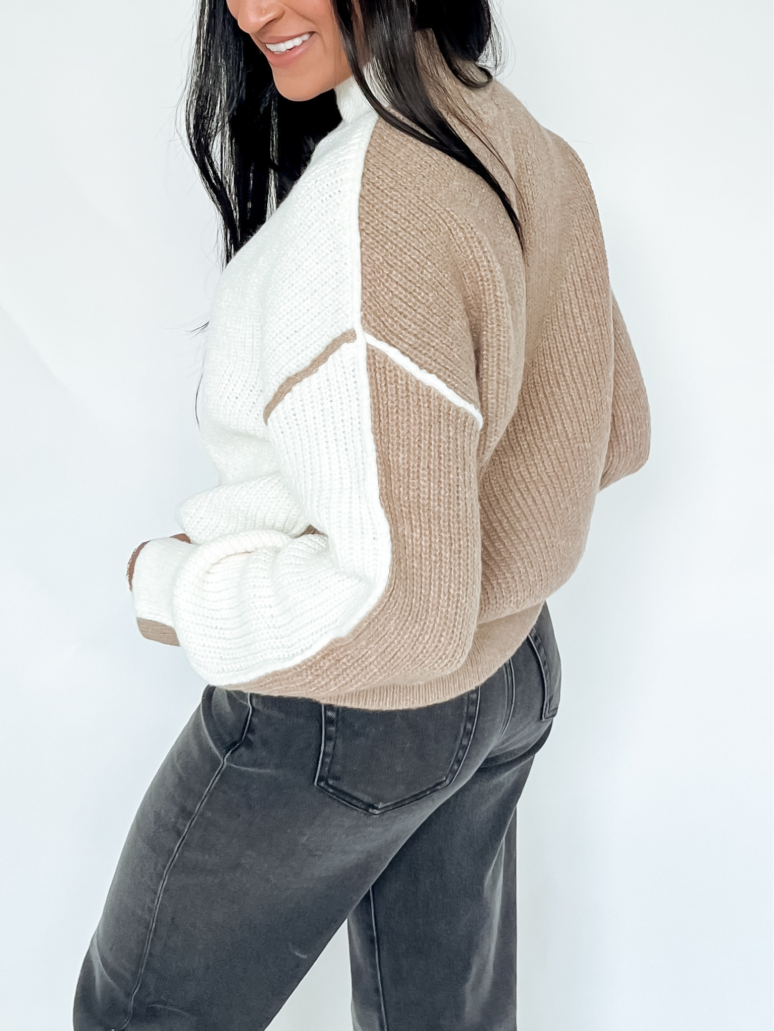 Two way sweater 
Wear it multiple ways
 

#LTKFindsUnder50 #LTKWorkwear #LTKSaleAlert