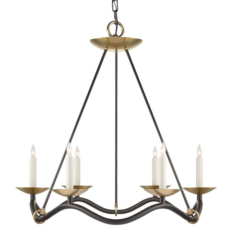 Choros Chandelier, Aged Iron | One Kings Lane